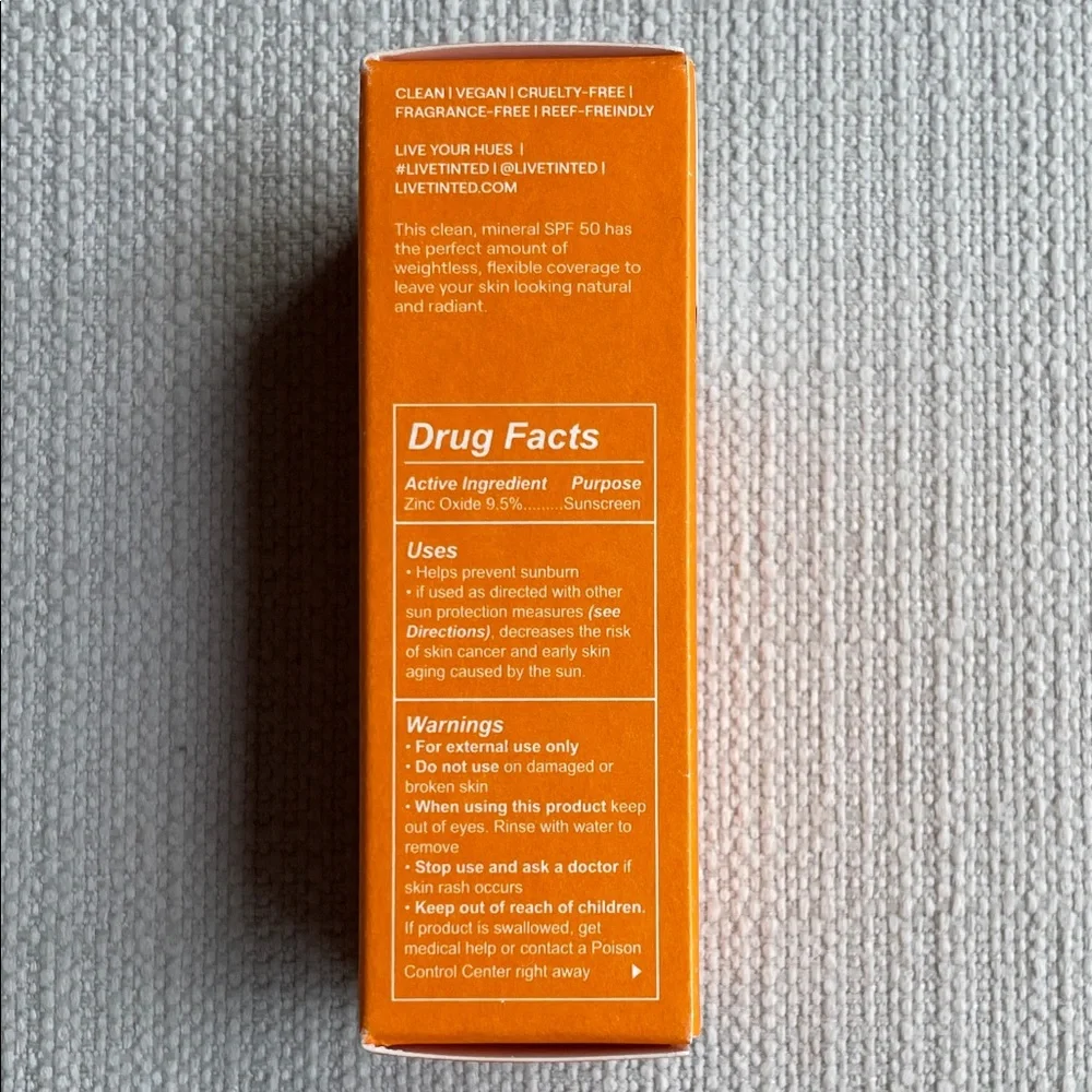 Live TINTED Hueguard Mini Skin Tint SPF 50 Mineral Sunscreen Broad Spectrum